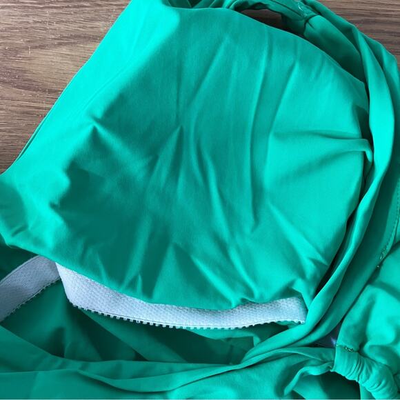 Becca Etc Strappy One Piece swimsuit green verde - 2X - Picture 10 of 13
